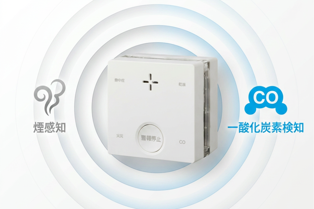 消防庁が推奨する「生活環境に合わせた火災警報器選び」とは？燃焼機器を使う家庭に「一酸化炭素検知」が必要な理由
